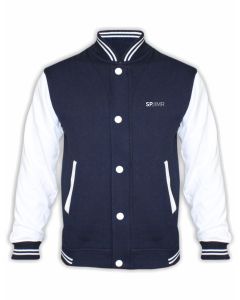SPJIMR Crest Varsity Zipper Jacket